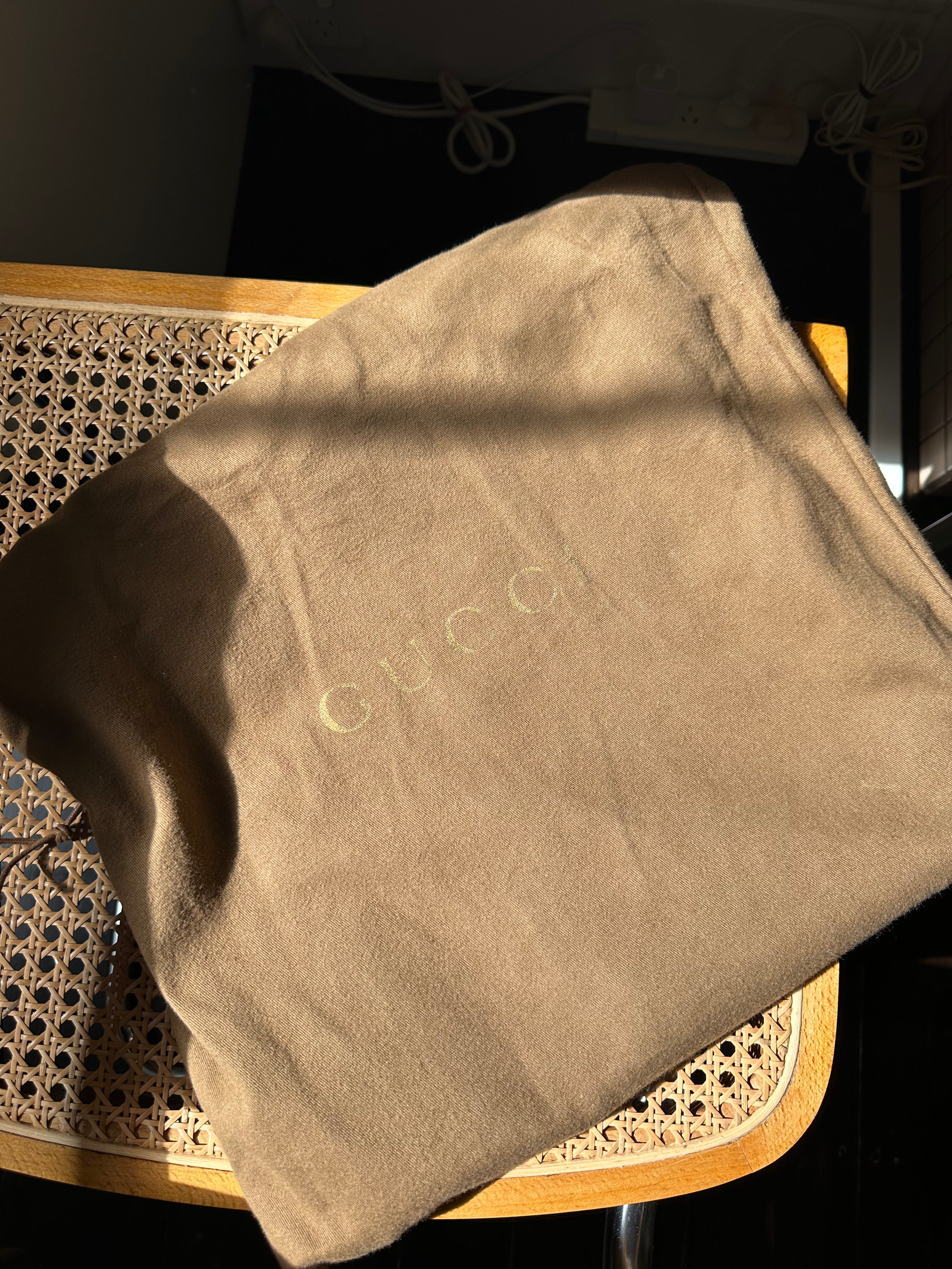 Gucci Black Nylon Messenger Bag