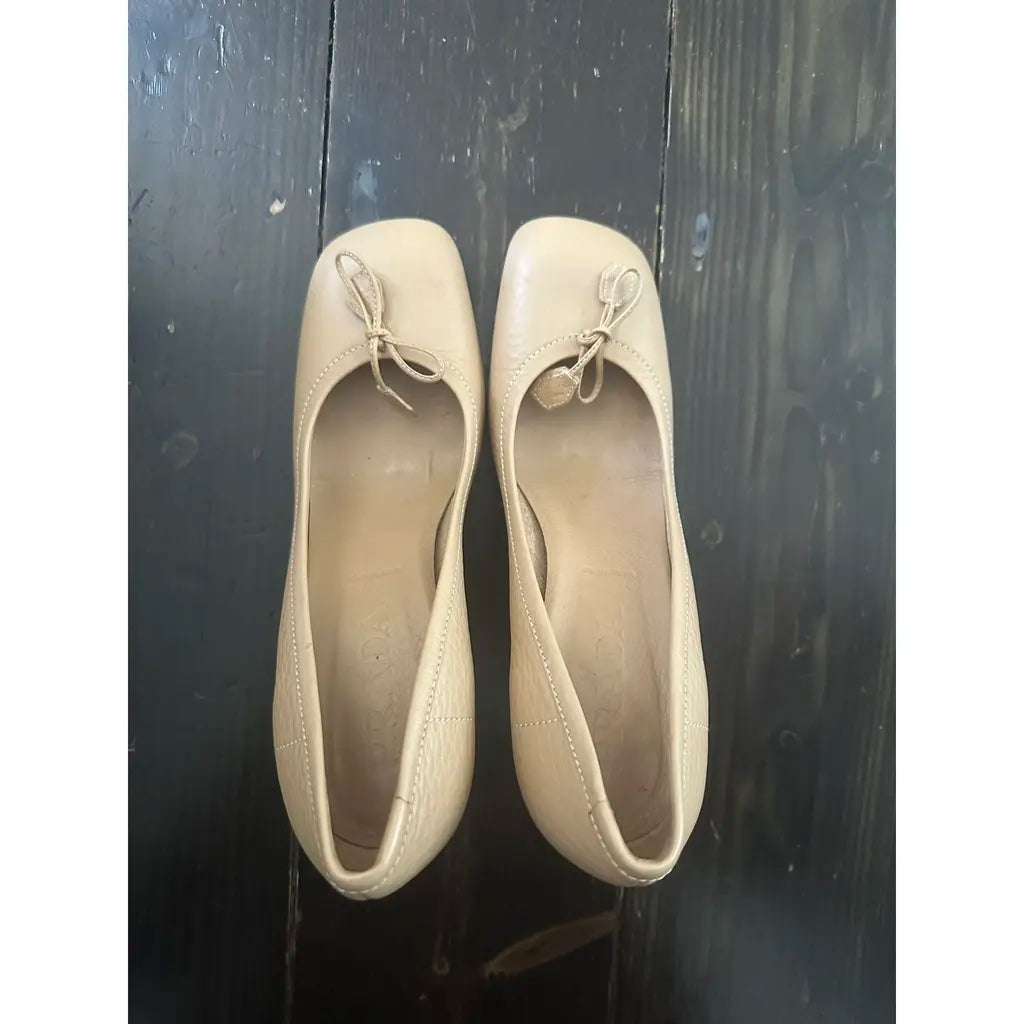 Prada Nude Pumps